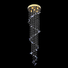 Revive Butterfly Crystal Chandelier