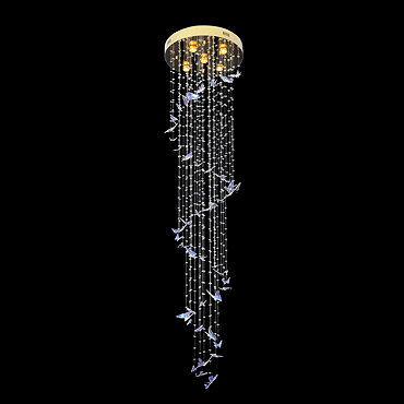 Revive Butterfly Crystal Chandelier