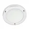 Revive Chrome 12W Small LED Flush Ceiling Light Large Image