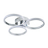 Revive Chrome 3-Ring LED Bathroom Ceiling Light  Profile Large Image