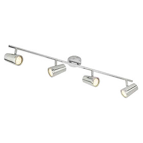 Revive Chrome 4-Light Bathroom Bar Spotlight Large Image