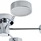 Revive Chrome 5-Light LED Bathroom Ceiling Light  Feature Large Image