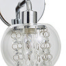 Revive Chrome/Clear Glass Bathroom Wall Light  Feature Large Image