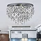 Revive Chrome Rings Ceiling Light Fitting  Profile Large Image