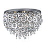 Revive Chrome Rings Ceiling Light Fitting Large Image