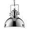 Revive Chrome Vntage Industrial Pendant Light Large Image