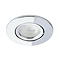 Revive Chrome IP65 LED Fire-Rated Tiltable Downlight
