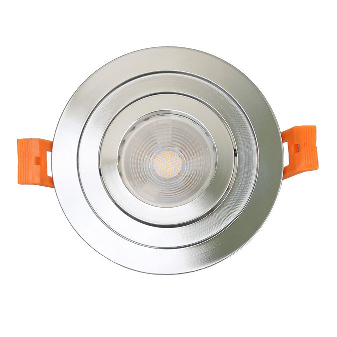 Revive Chrome IP65 LED Fire-Rated Tiltable Downlight