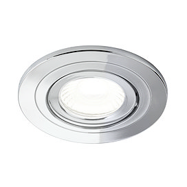Revive Chrome IP65 LED Fire-Rated Tiltable Downlight