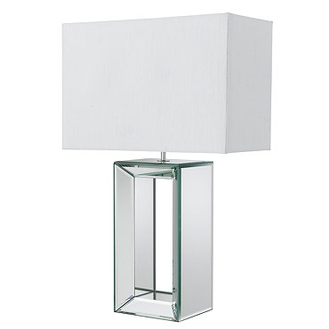 Revive Mirror Table Lamp with Rectangular Shade  Profile Large Image