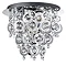 Revive 35cm Chrome Rings Ceiling Light Fitting Large Image