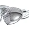 Revive Chrome/Smoked Glass 3-Light Ceiling Light Feature Large Image