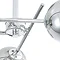 Revive Chrome/Smoked Glass 3-Light Cross Arm Ceiling Light  Feature Large Image