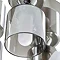 Revive Chrome/Smoked Glass 3-Light Plate Ceiling Light  Feature Large Image