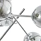 Revive Chrome/Smoked Glass 5-Light Cross Arm Ceiling Light  Feature Large Image