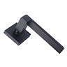 Revive Decor Square Lever Handles - Matt Black  Profile Large Image