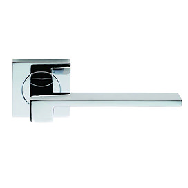 Revive Decor Square Lever Handles - Polished Chrome Large Image