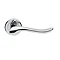 Revive Dove Round Door Lever Handles - Polished Chrome  Large Image