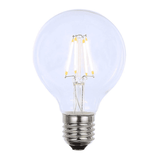 Revive Vintage E27 LED Filament Clear Glass Globe Lamp Large Image