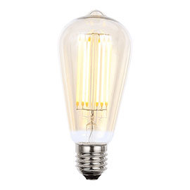 E27 vintage top bulb cool white