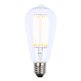Revive Vintage E27 ES LED Clear Glass Squirrel Lamp Large Image