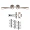 Revive Elba Ultimate Door Handle Pack - Satin Nickel Large Image