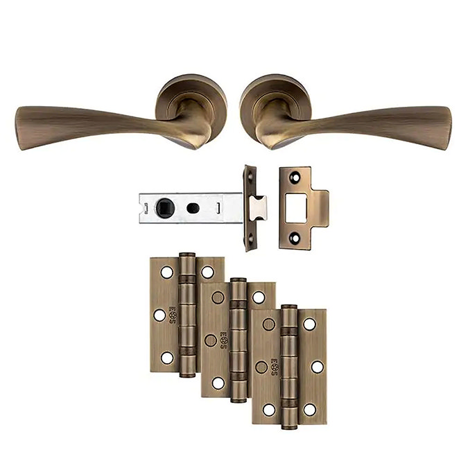 Revive Elba Ultimate Door Pack - Antique Brass Large Image