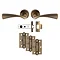 Revive Elba Ultimate Door Pack - Antique Brass  Large Image