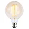 Revive Vintage G80 BC LED Filament Amber Glass Globe Lamp Large Image