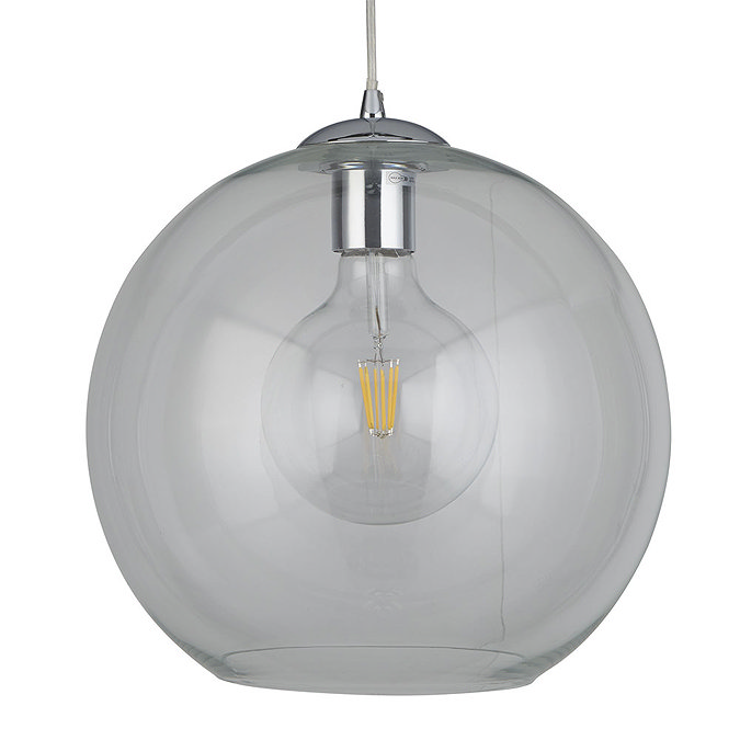 Revive Globe 30cm Clear Glass Ceiling Pendant  Profile Large Image