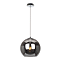 Revive Glass Ball Pendant Light - Smoked Glass, 25cm