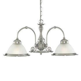 Revive Classic Diner 3-Light Satin Silver Light Large Image