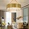 Revive Gold Round Large Pendant Ceiling Light