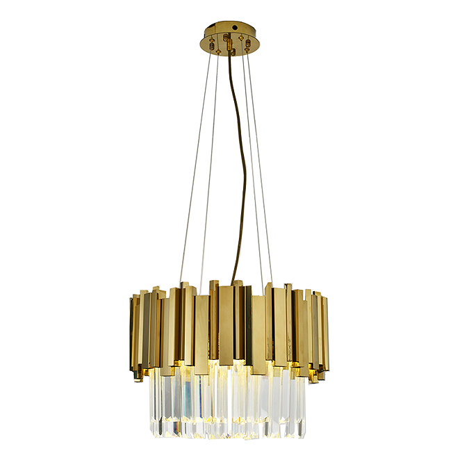 Revive Gold Round Small Pendant Ceiling Light