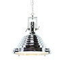 Revive Industrial Chrome Pendant Ceiling Light