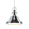 Revive Industrial Chrome Pendant Ceiling Light