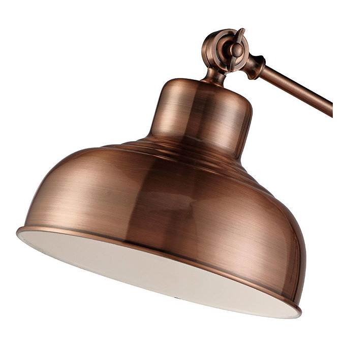 Revive Copper Industrial Adjustable Floor Lamp  Profile Large Image
