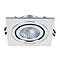 Revive IP65 Chrome Square Tiltable Bathroom Downlight  Profile Large Image