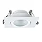 Revive IP65 White Square Tiltable Bathroom Downlight  Profile Large Image