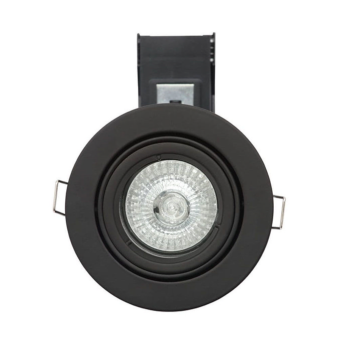 Revive Matt Black Fire Rated Adjustable Downlight  Profile Large Image