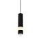 Revive Matt Black Pendant Light - Warm White Large Image