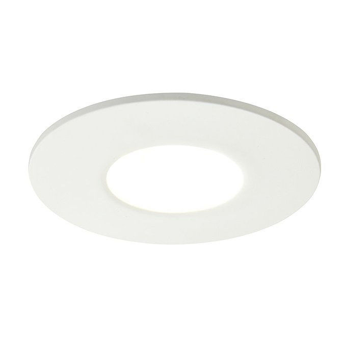 Ellis & Co Matt White IP65 LED Fire-Rated Fixed Downlight