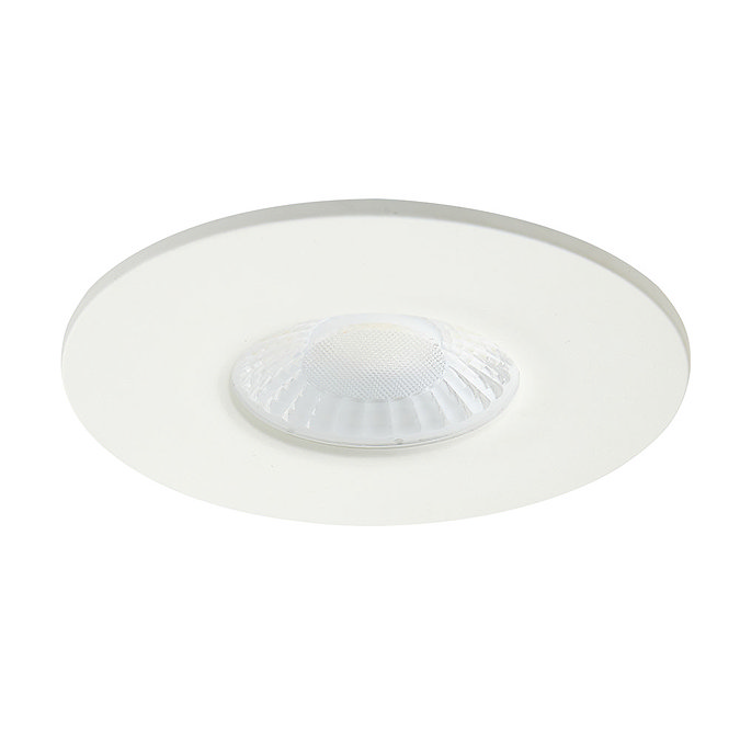 Ellis & Co Matt White IP65 LED Fire-Rated Fixed Downlight