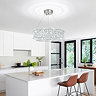 Revive Mountford Chrome & Crystal Adjustable Ceiling Light Pendant
