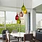 Revive 5 Light Multi-Coloured Bell Pendant Lights  Profile Large Image