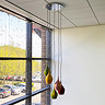 Revive Multi Coloured Glass Pendant Light - 5 Light  Feature Large Image