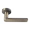 Revive Nino Round Door Lever Handles - Antique Brass  Feature Large Image