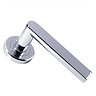 Revive Nino Round Door Lever Handles - Polished Chrome  Profile Large Image