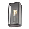 Revive Outdoor Anthracite Box Lantern Profile Large Image