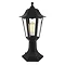 Revive Outdoor Black 6-Panel Post Lantern Large Image